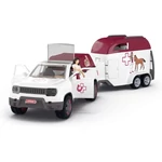 Kép 3/6 - Schleich: Horse Club – Mobil állatorvos pótkocsival játékszett (42704)