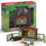 Kép 1/2 - Schleich: Farm World – Nyúlketrec játékszett (42728)