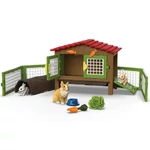Kép 2/2 - Schleich: Farm World – Nyúlketrec játékszett (42728)