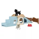 Kép 3/4 - Schleich: Farm World Kiskutyák játszóház játékszett (42763)