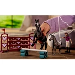 Kép 2/4 - Schleich Horse Club: Lisa versenyedzése játékszett (42776)
