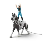 Kép 4/6 - Schleich: Horse Club Kim lovaglóedzése játékszett (42799)