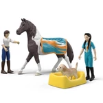 Kép 5/6 - Schleich: Horse Club Kim lovaglóedzése játékszett (42799)