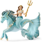 Kép 1/2 - Schleich: Eyela hableány víz alatti lovon figura (70594)