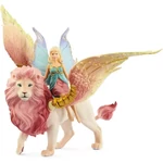 Kép 2/2 - Schleich: Tündér szárnyas oroszlánon készlet (70714)