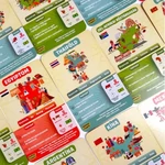 Kép 2/2 - 10 kvíz – A világ országai társasjáték