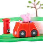 Kép 3/5 - Whizz-Around Peppa malac piros autóval játékszett