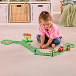 Kép 4/4 - Peppa malac Whizz-Around Nyuszi Rebeka piros vonattal játékszett