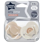 Kép 1/2 - Tommee Tippee: Anytime 2 db-os ortodontikus cumi szett több változatban (0–6 hó)