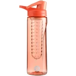 Kép 2/2 - Nebulo: Wabo csatos kulacs gyümölcs tartóval korall 750ml