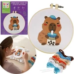 Kép 2/2 - WowBox Hímzőkészlet - Capybara Bubbe Tea