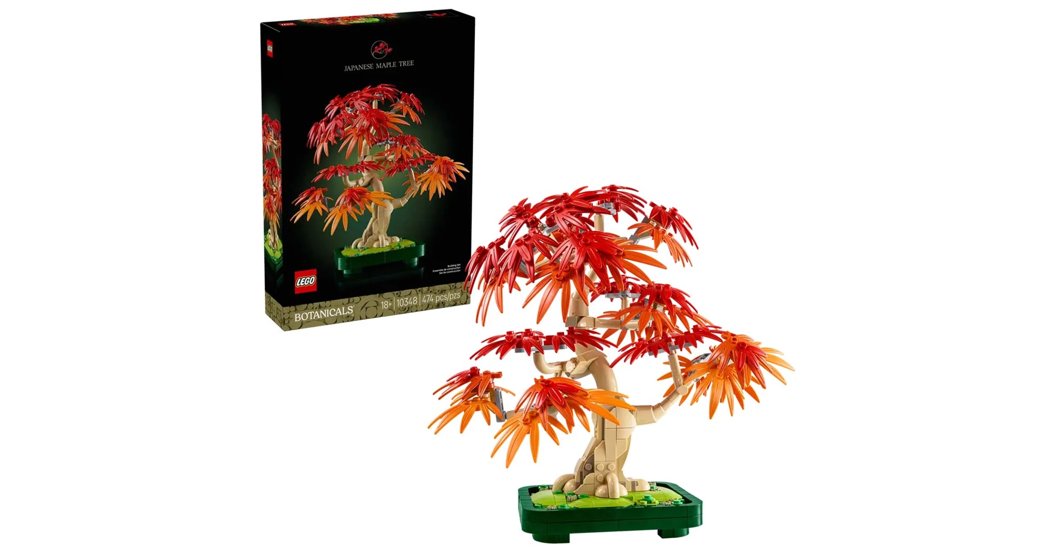 LEGO Botanicals: Vöröslevelű japán juhar bonsai (10348)