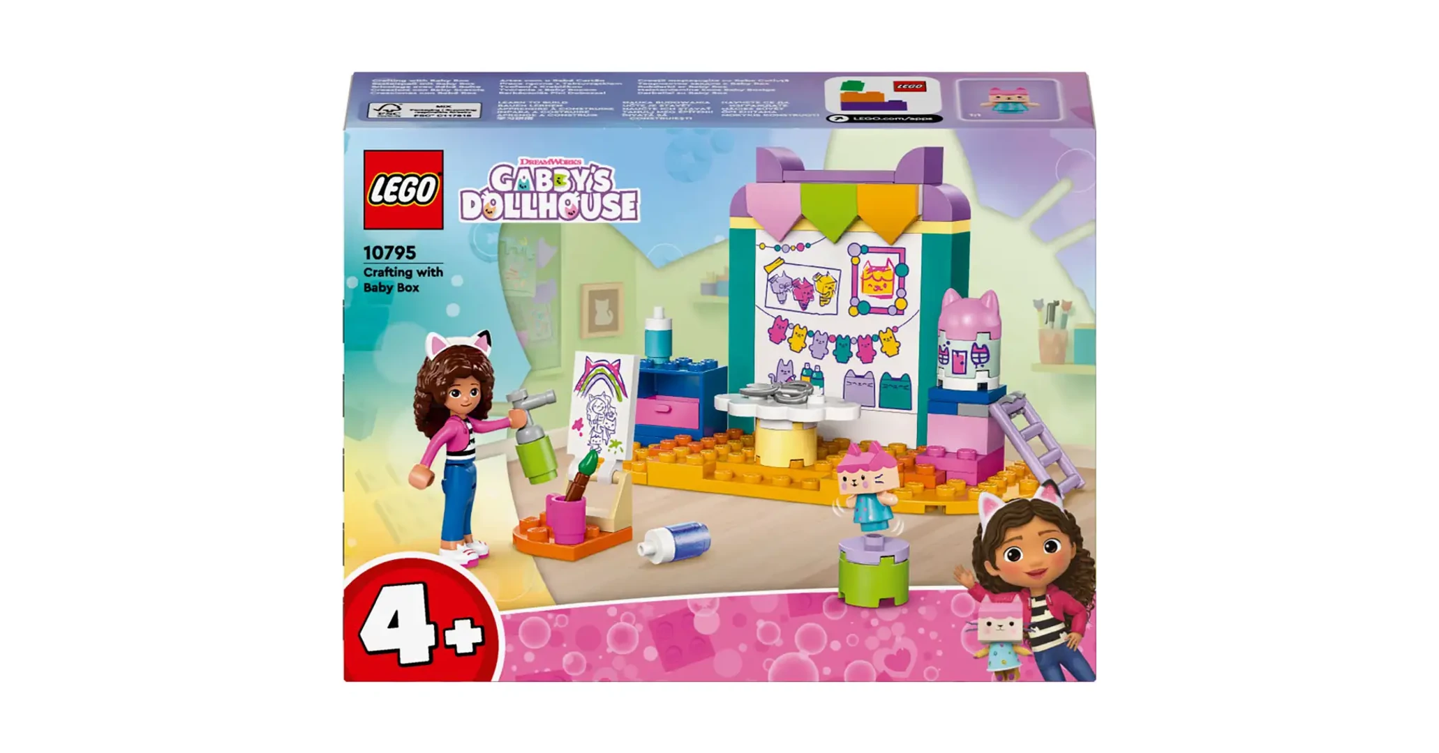 LEGO Gabi babaháza: Barkácsolás pici dobozzal (10795)