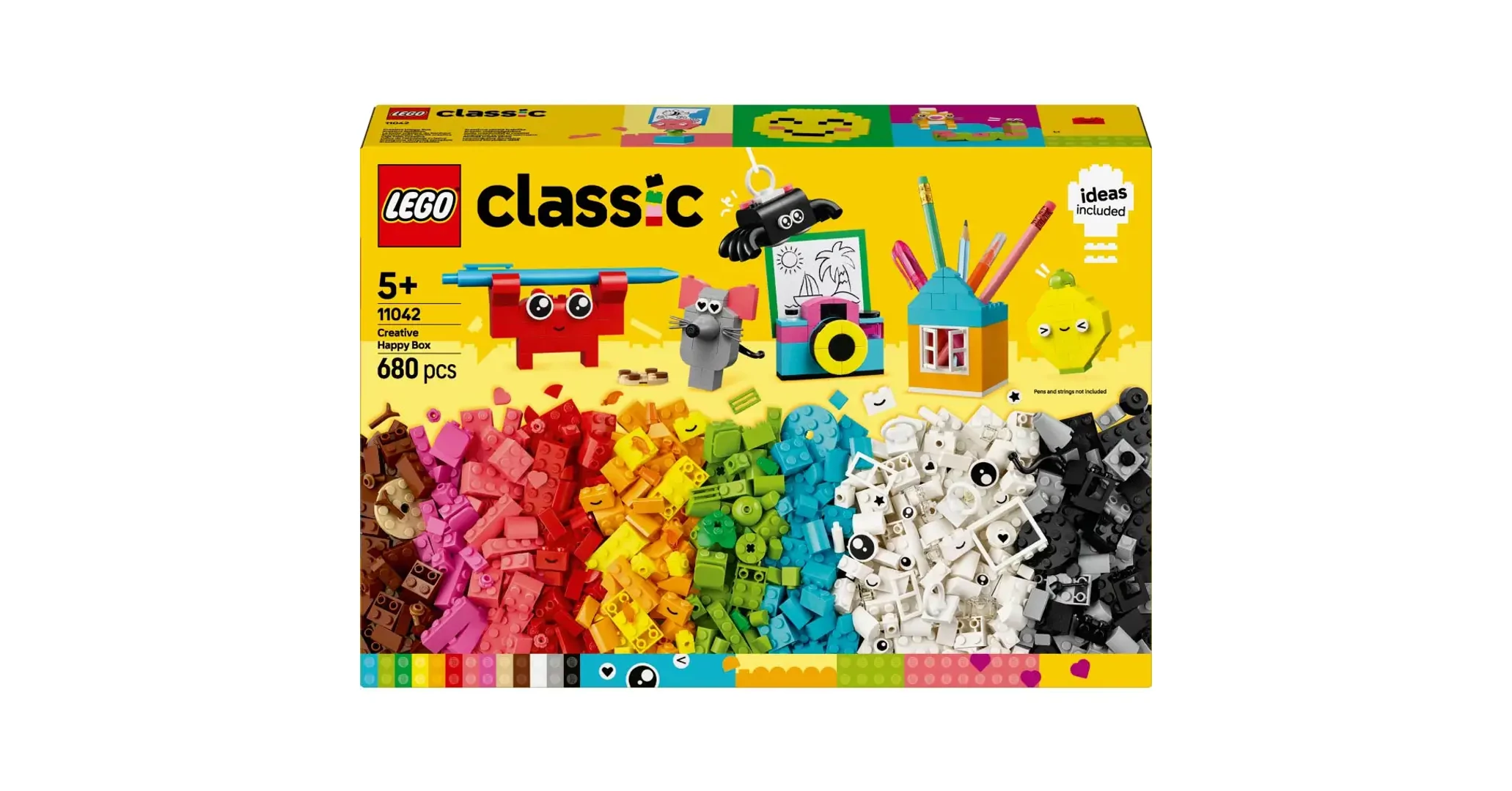 LEGO Classic: Kreatív vidámságdoboz (11042)