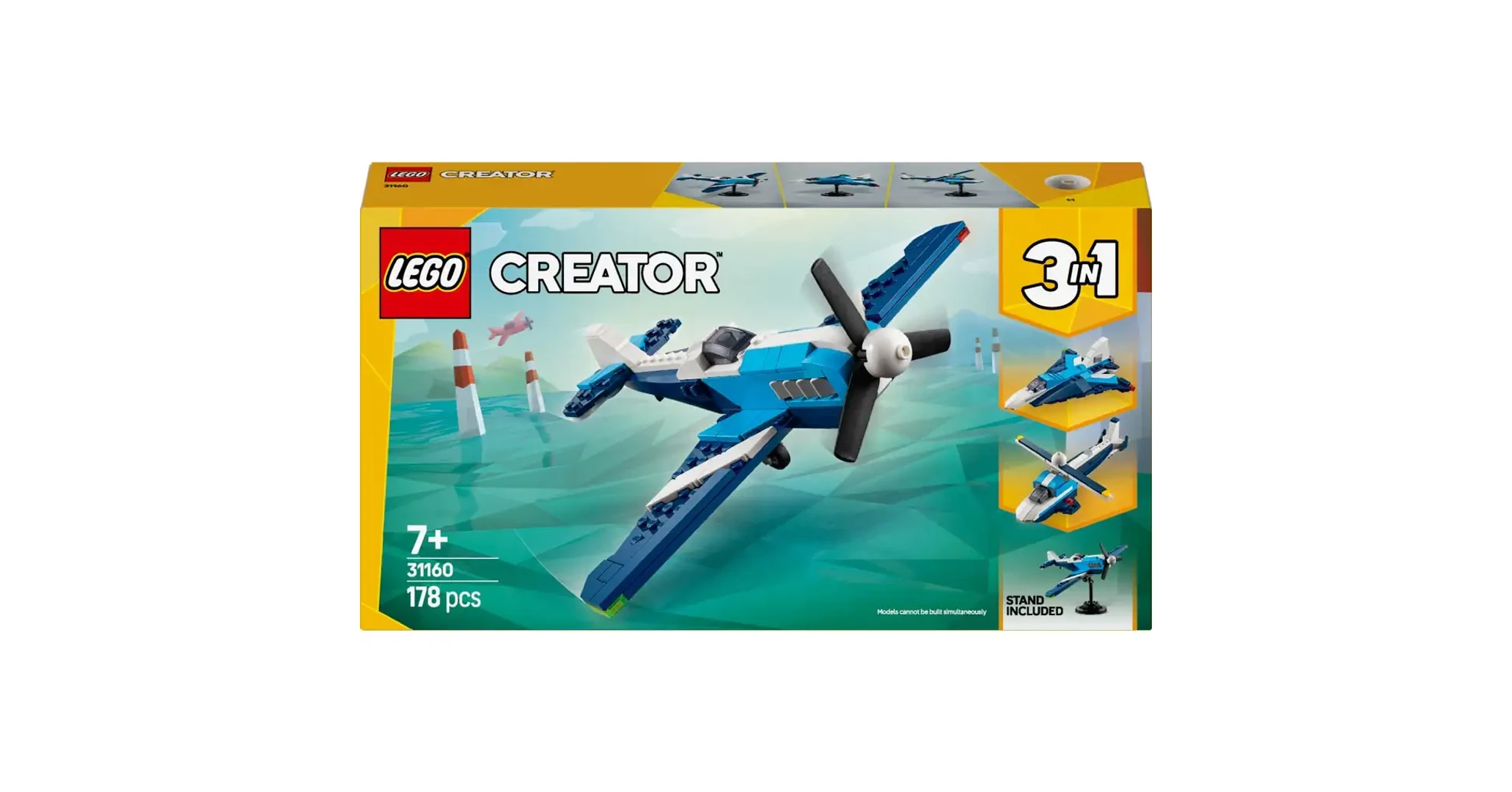 LEGO Creator: Repülőgép: Versenyrepülőgép (31160)