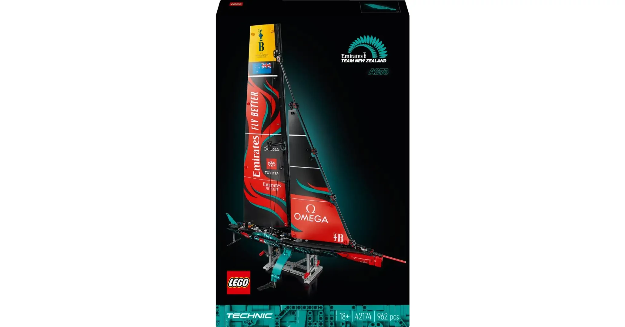 LEGO Technic: Emirates Team New Zeland AC75 jacht (42174)