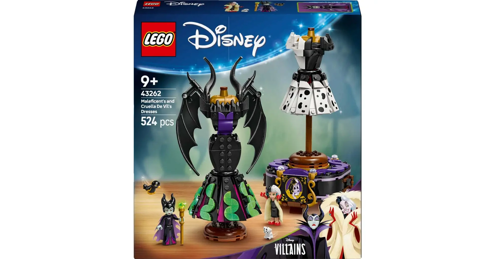 LEGO Disney: Demóna és Szörnyella de Frász ruhái (43262)