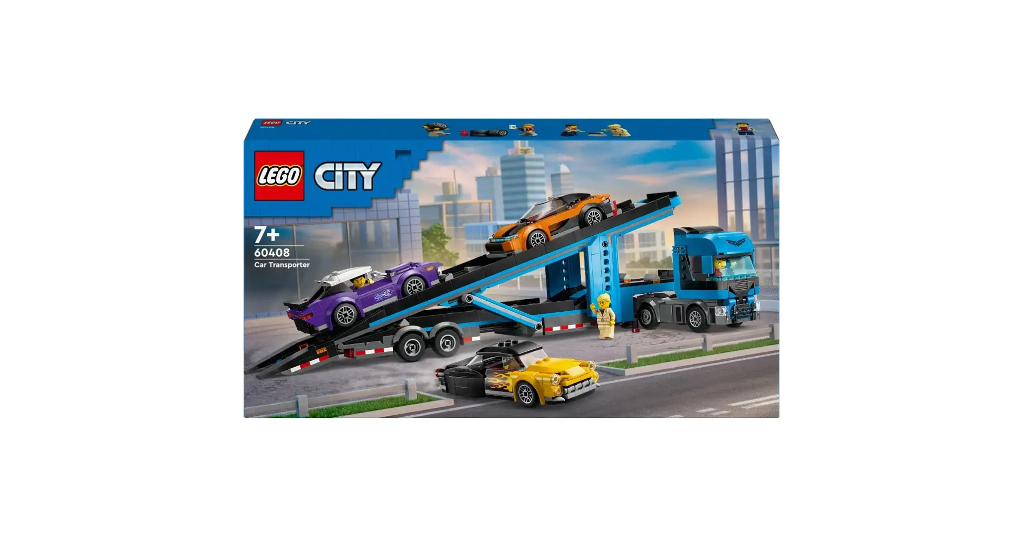 LEGO City: Autószállító kamion sportautókkal (60408)