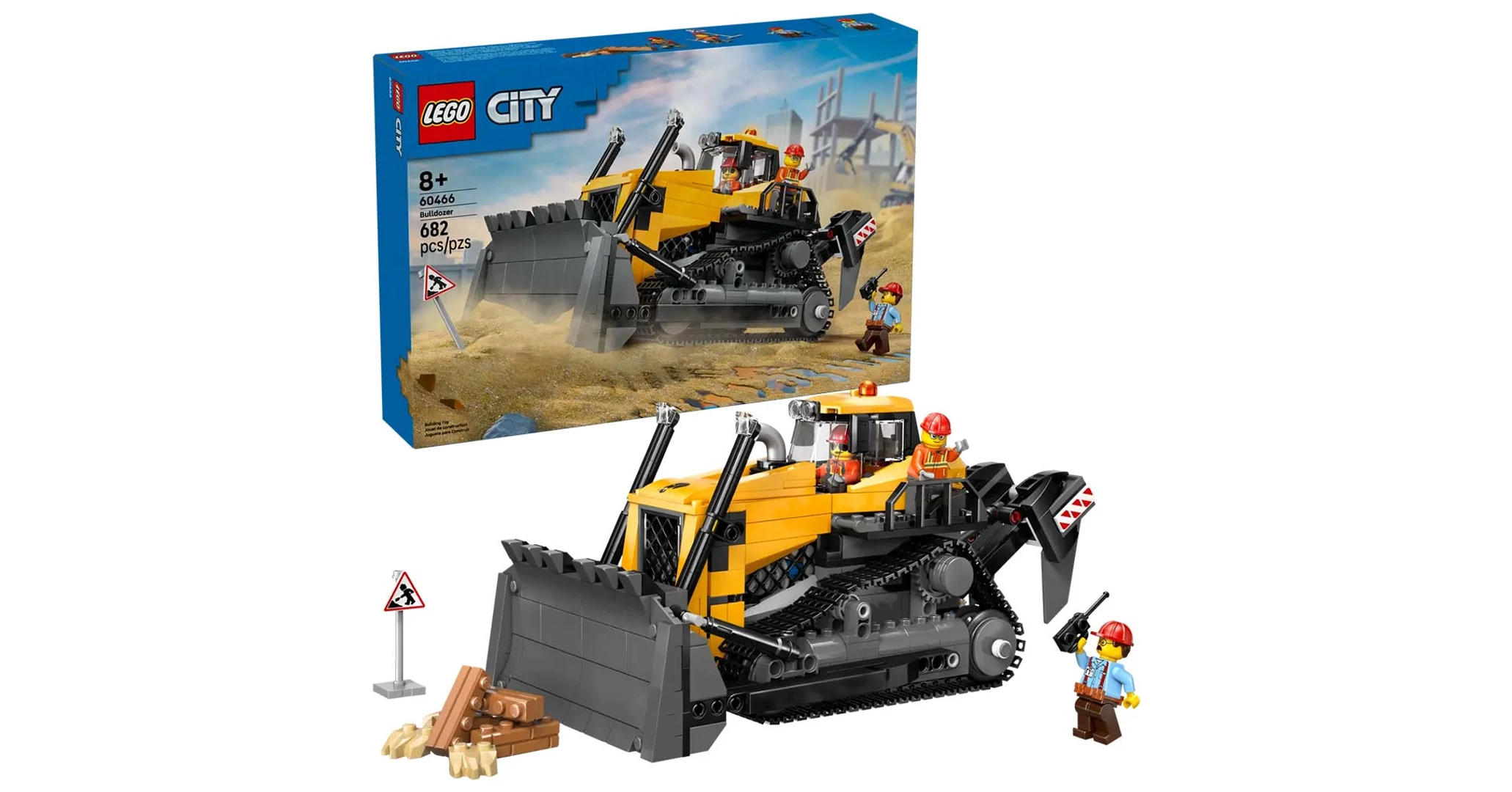 LEGO City: Sárga buldózer (60466)