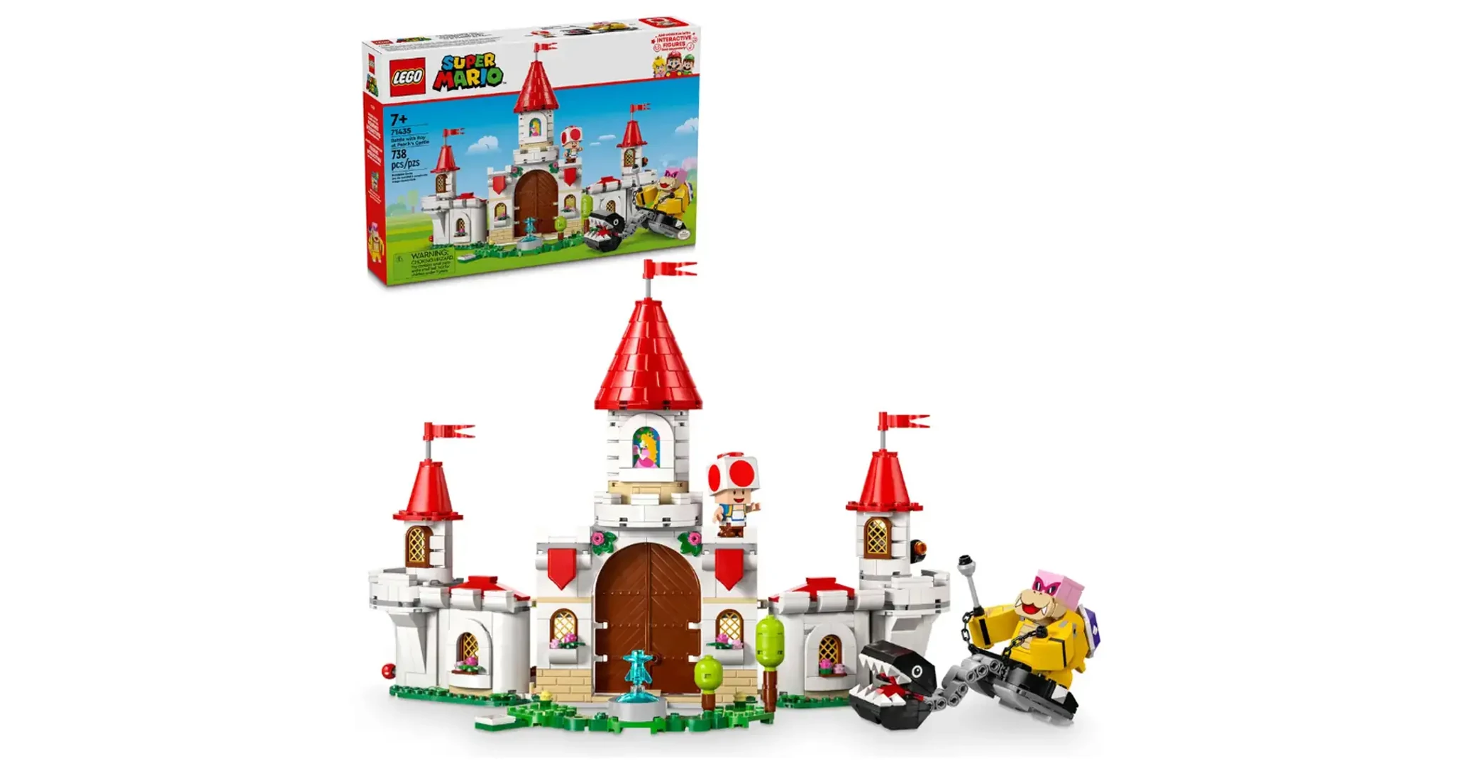 LEGO LEGO®: Super Mario™ – Roy támadása Peach kastélyánál (71435)