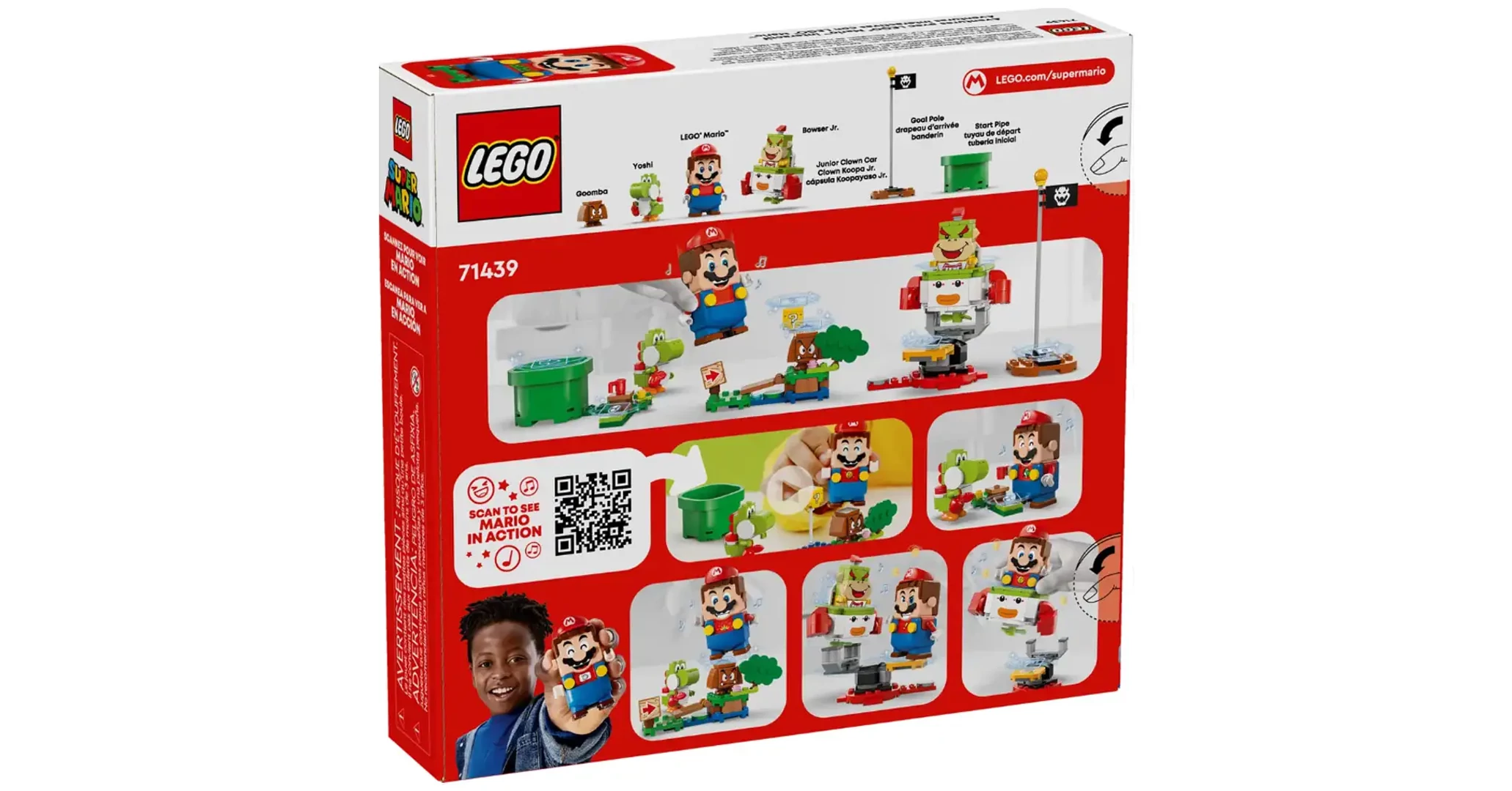 LEGO LEGO®: Super Mario™ – Kalandok az interaktív LEGO® Mario™ figurával (71439)