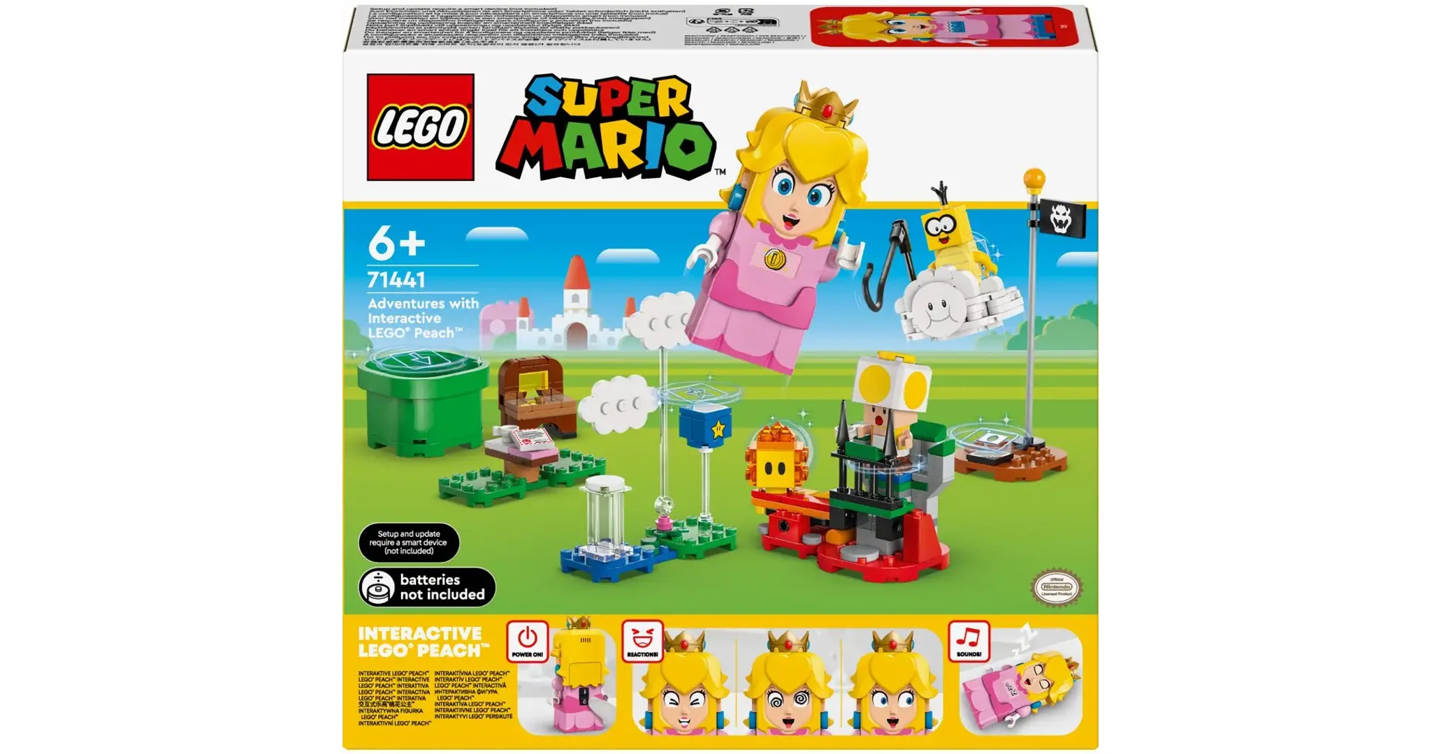 LEGO Super Mario™: Kalandok az interaktív Peach figurával (71441)