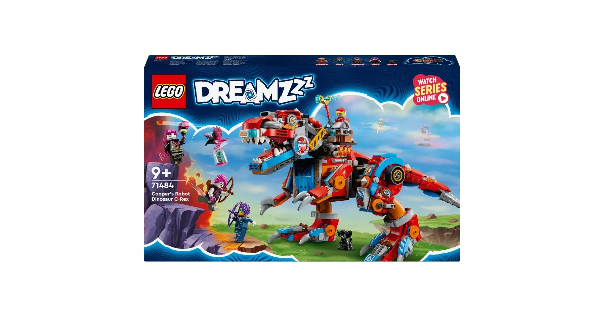 LEGO DREAMZzz: Cooper C-Rex robotdinoszaurusza (71484)