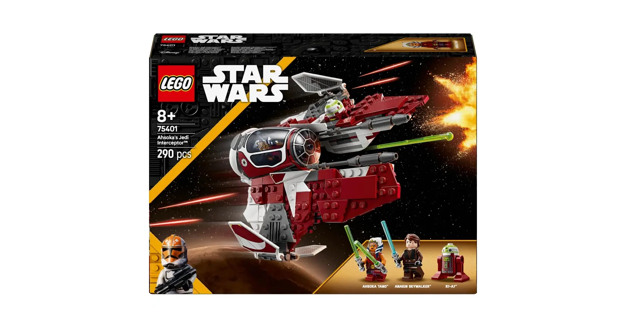 LEGO LEGO®: Star Wars™ Ahsoka Jedi elfogóvadásza™ (75401)