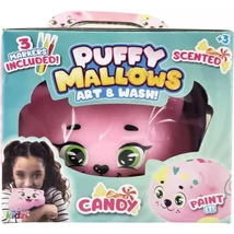Pufók mályvacukor állatka: Candy – kék