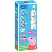 Luna: Peppa malac színezhető magasságmérő 25 db-os maxi puzzle