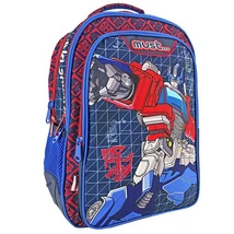 Must… Transformers három rekeszes lekerekített iskolatáska, hátizsák 32×18×43 cm