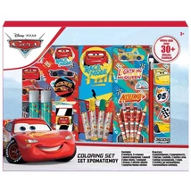 Luna: Verdák 30 db-os színező szett zsírkrétával, filctollal és matricákkal