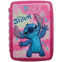 Must: Stitch emeletes töltött tolltartó 15×5x21 cm