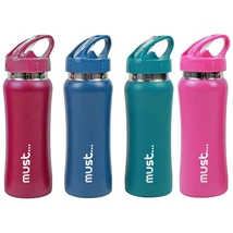 Must… Hero rozsdamentes fém kulacs 500ml négyféle változatban