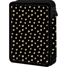 Luna: Butterfly Hearts 2 szintes töltött tolltartó