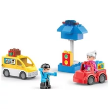 Blocks: Közlekedési rendőr építőjáték 17 db-os szett