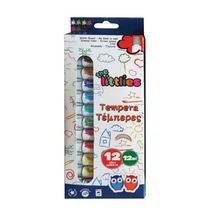 Színes tempera készlet 12 db 12ml