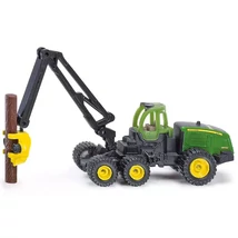 SIKU John Deere fakitermelő traktor 1/87