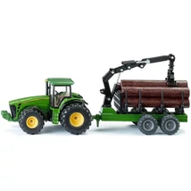 SIKU John Deere rönkszállító traktor 1/50