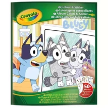 Crayola: Színező és matricázó füzet – Bluey