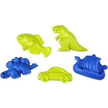 LENA: Dinoszauruszos homokozó szett hálóban 5 db-os