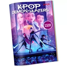 K-Pop démonvadászok gyűjtőalbum gyűjthető matricákhoz – 2 × 5 db matricával