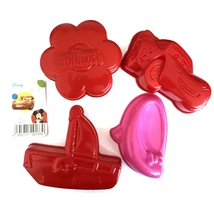 Disney Verdák és Minnie egér homokozó formaszett 4 db-os