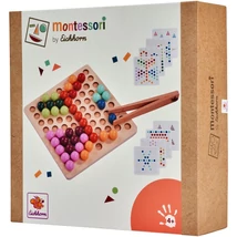 Eichhorn: Montessori Csipeszes golyókirakó fejlesztőjáték