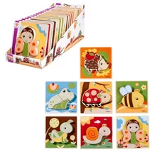 Eichhorn: Fa állatos puzzle többféle változatban 1 db – Simba Toys