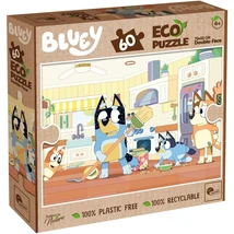 Bluey 2 az 1-ben 60 db-os Eco puzzle és színező 70×50 cm – Lisciani