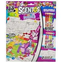 Scentos Színezhető puzzle készlet