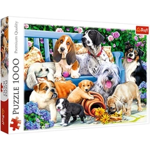 Kutyák a parkban 1000 db-os puzzle – Trefl