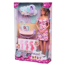 Steffi Love: Steffi terhes baba bölcsővel és kiegészítőkkel – Simba Toys