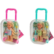 Évi Love utazó baba bőrönddel és kiegészítőkkel többféle változatban 1 db – Simba Toys